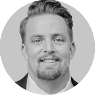 Portrait of Chris Copeland, Executive Vice President of AP Construction